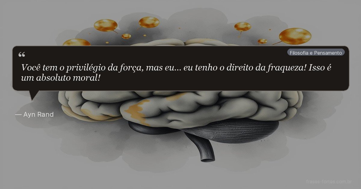 Frase de Ayn Rand