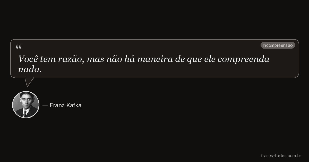 Frase de Franz Kafka