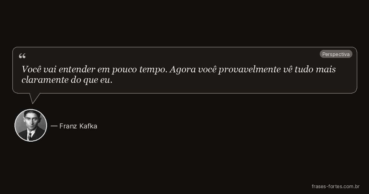 Frase de Franz Kafka
