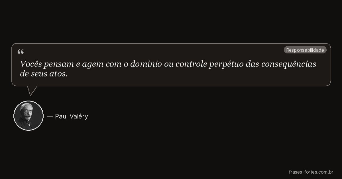 Frase de Paul Valéry