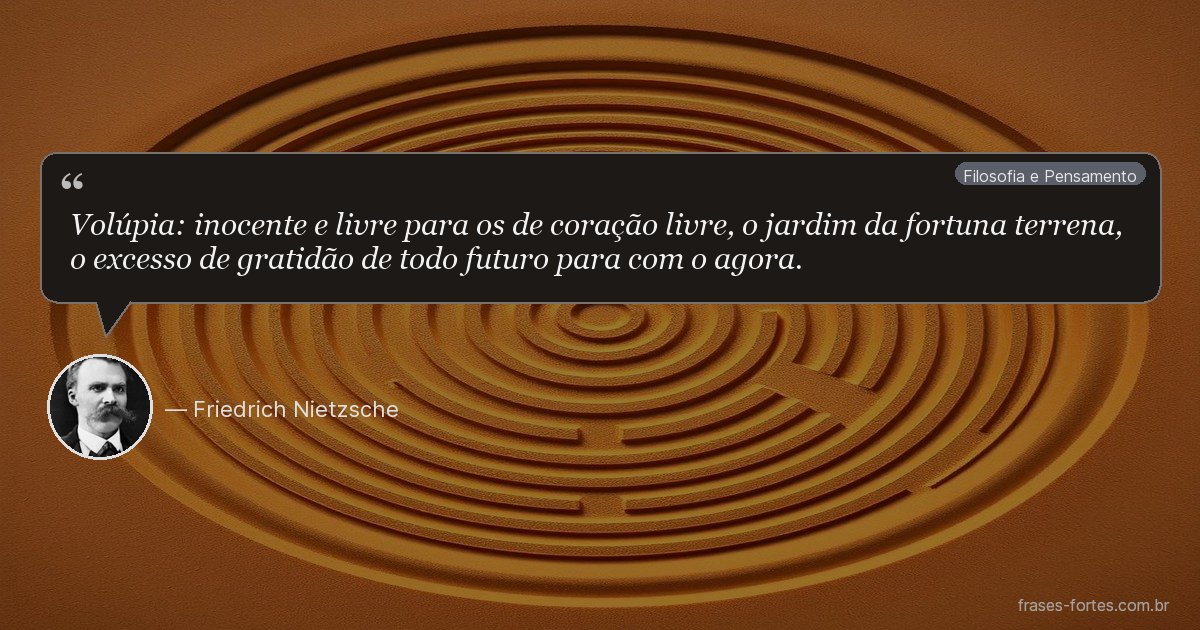 Frase de Friedrich Nietzsche