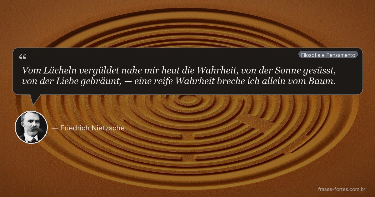 Frase de Friedrich Nietzsche