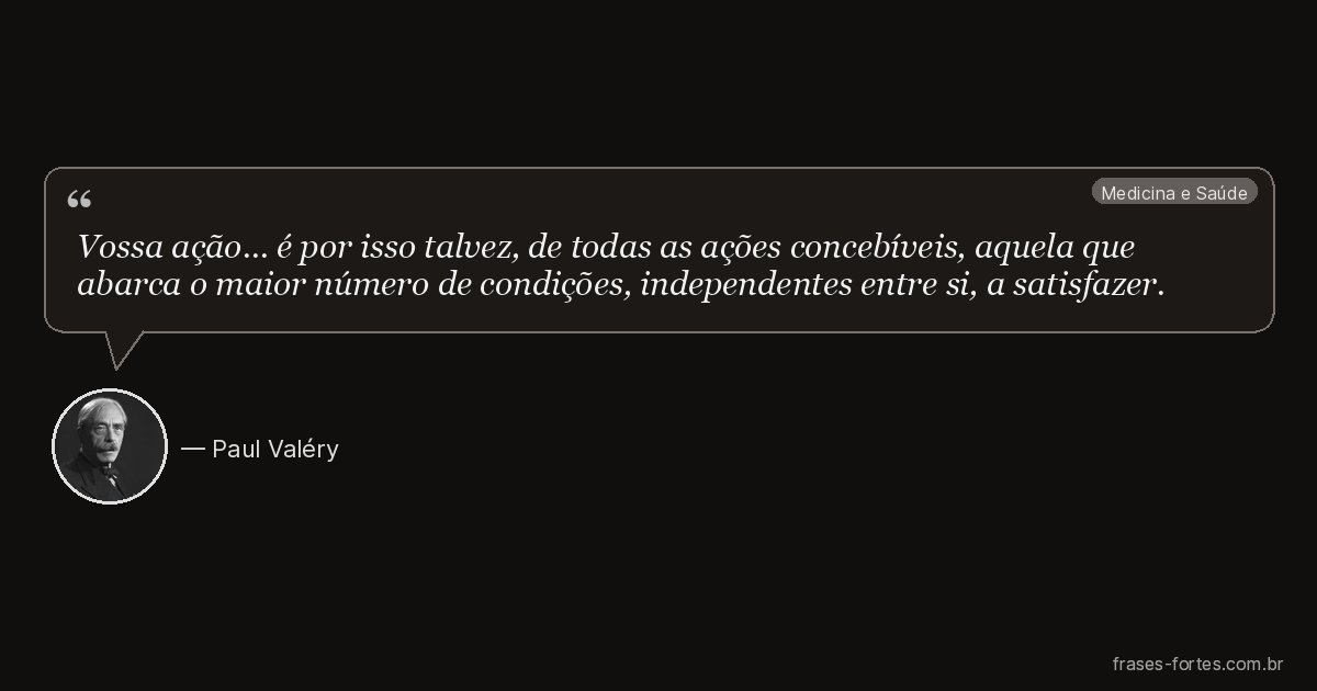 Frase de Paul Valéry