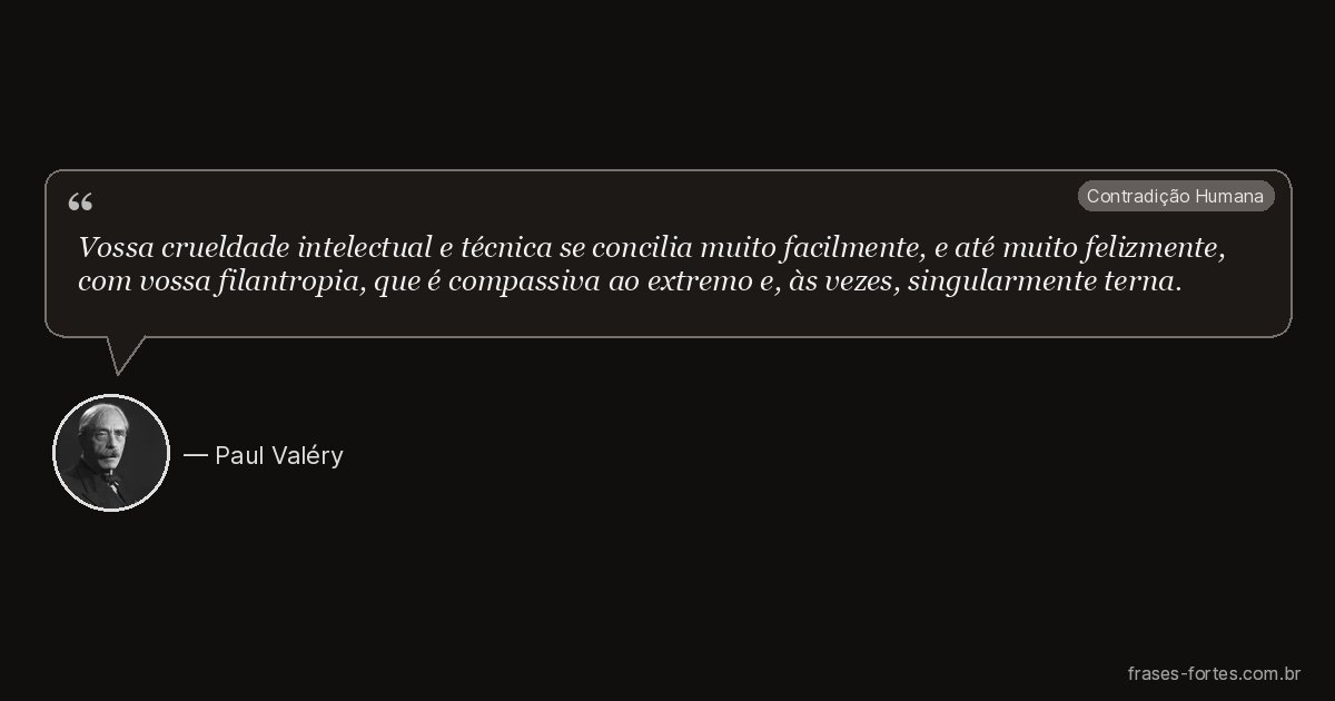 Frase de Paul Valéry