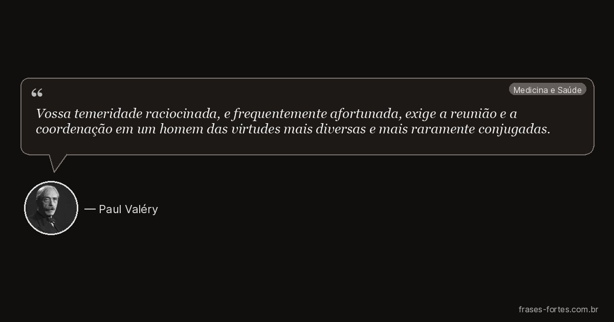 Frase de Paul Valéry