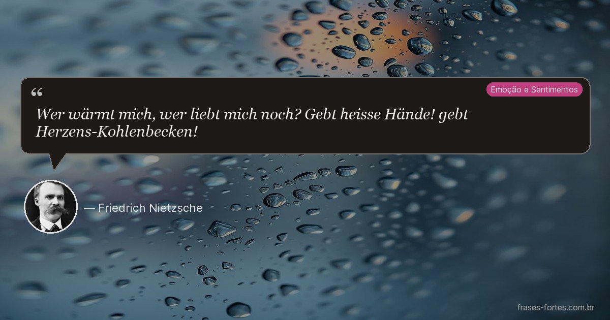 Frase de Friedrich Nietzsche